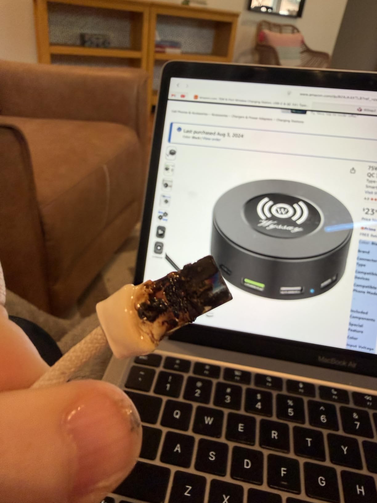 75W 6-Port Wireless Charging Station, USB-C & QC 3.0 customer photo 1