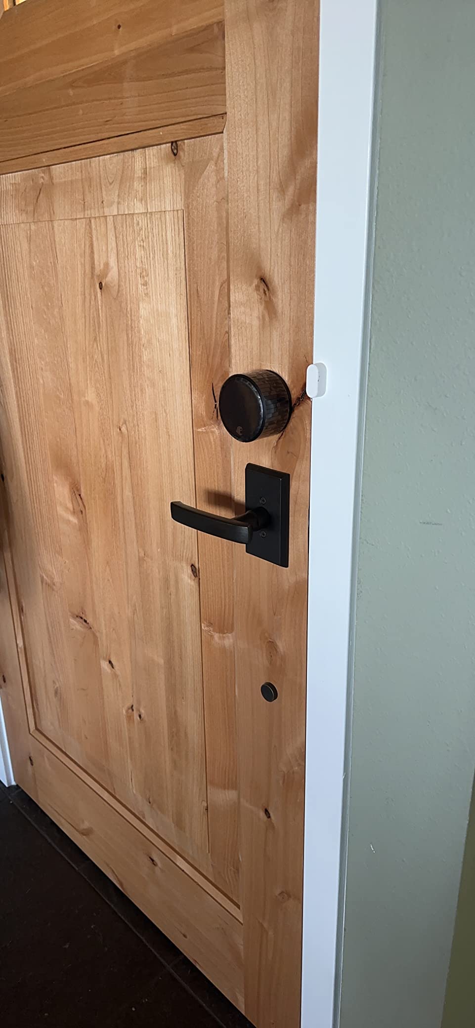 August Home Matte Black Wi-Fi Smart Lock and Smart Keypad, Keyless Door Lock for Front Entry Door, Great for Guests and Vacation Rentals customer photo 2