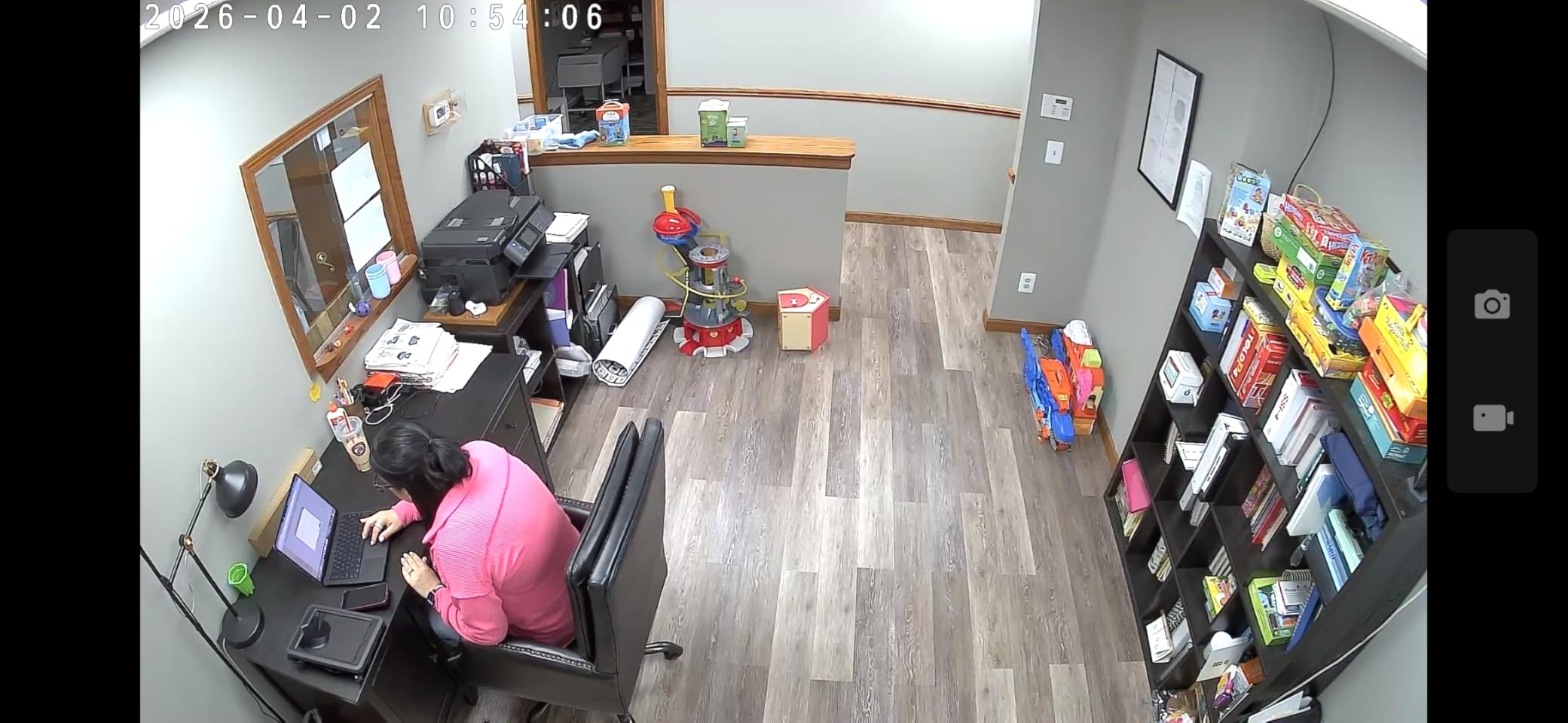 Tapo 2K Indoor Security Camera, Baby Monitor, Dog Camera, Wired, C110P2 customer photo 1
