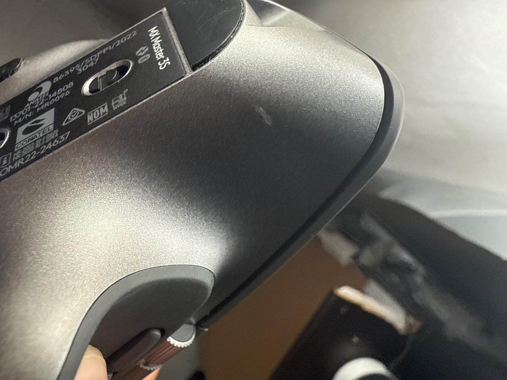 Logitech MX Master 3S Performance Wireless Mouse - Graphite With Bolt Receiver customer photo 1