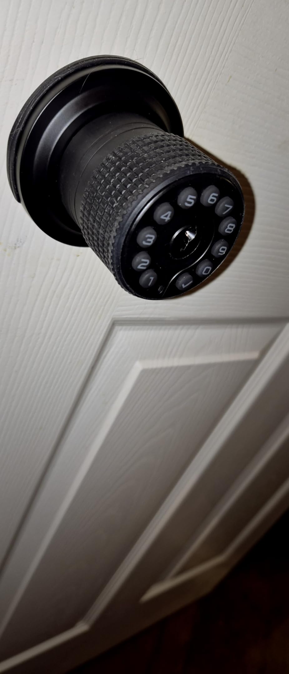 iulock Keypad & Key Smart Door Lock, 50 User Codes, Waterproof, Auto Lock - Matte Black customer photo 1
