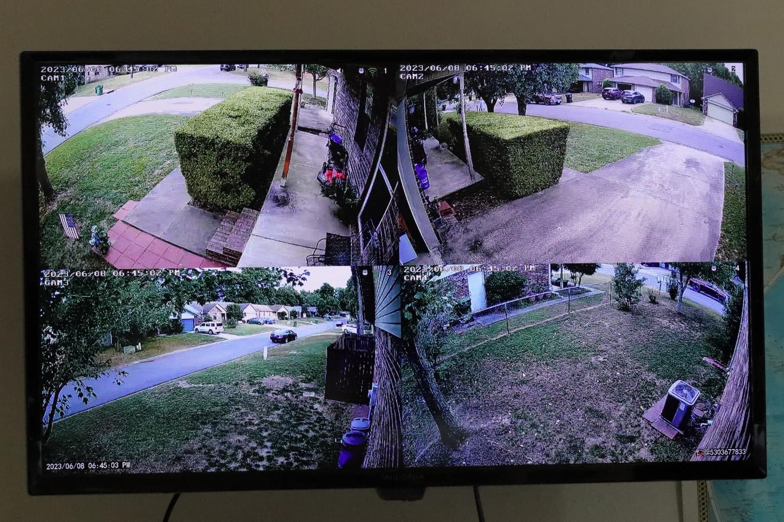 5MP Wireless WiFi Outdoor Security Camera System 4TB HDD 120 Days Storage | 130° Wide-Angle, 2-Way Audio, Dual Antennas Stronger Signal, PIR Sensor, AI Motion Detection, Free APP No Monthly Fee customer photo 1