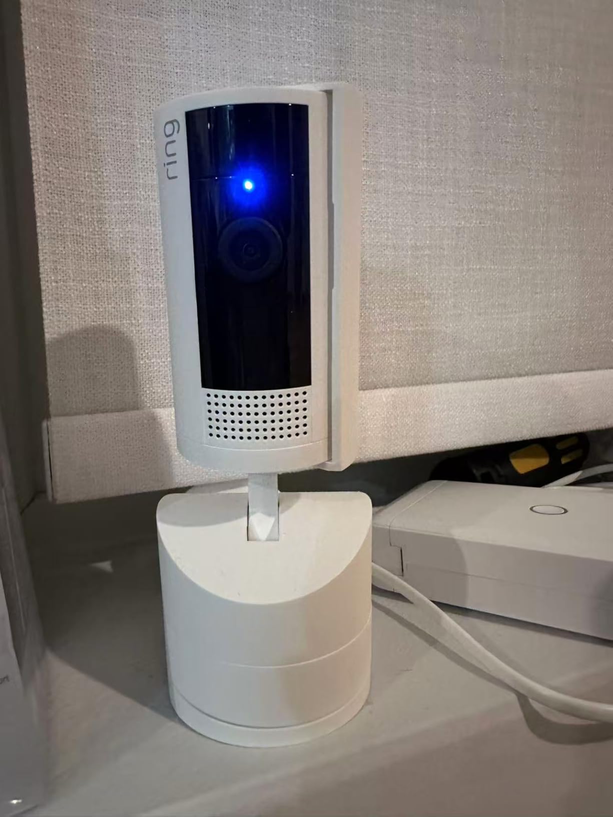 Ring Indoor Cam (newest model) - Home or business security in 1080p HD video, Black customer photo 1