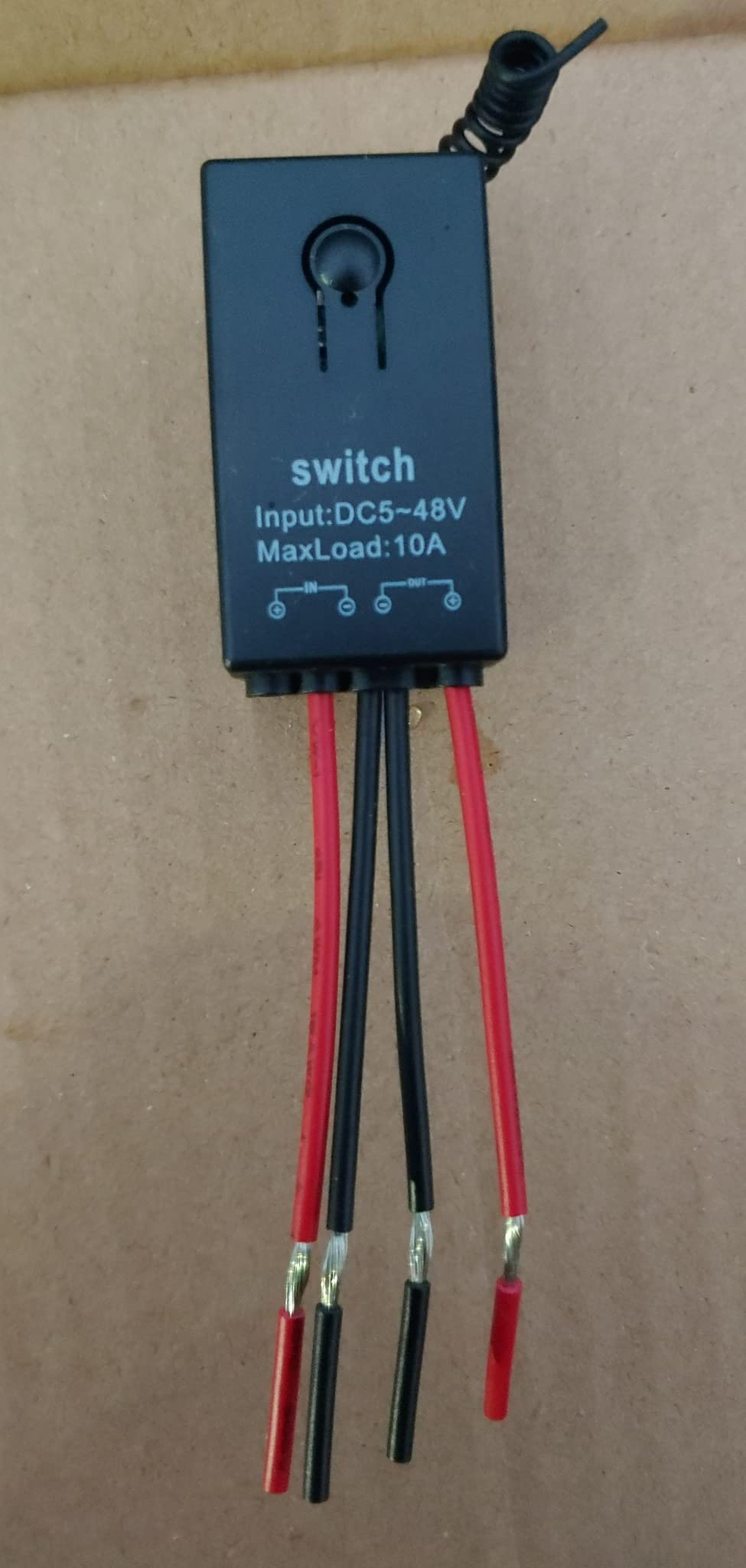 Mini Remote Control Switch,DC5V/12V/24V/48V/10A Relay,328FT Range | 12v Wireless Switch, Remote ON/OFF Switches for Car, Motor, Lamps, LED Lights, Fans customer photo 2