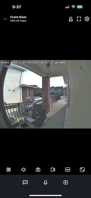 REOLINK Video Doorbell PoE 2K Wired Outdoor Security Camera with Chime V2 | No Subscription Local Storage, 4:3 Aspect Ratio, 180 Degree Diagonal, 2-Way Talk, Plug & Play, Smart Detection customer photo 2