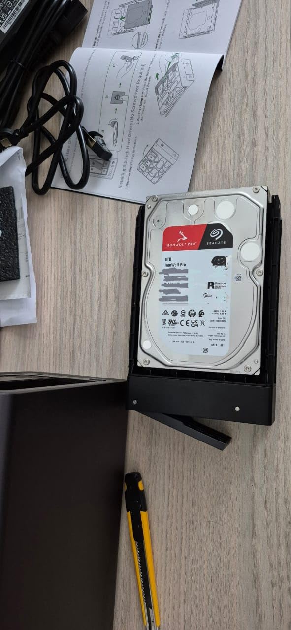 Seagate IronWolf Pro 20TB Enterprise NAS Internal HDD - CMR 3.5 Inch, SATA 6 Gb/s, 7,200 RPM, 256 MB Cache for RAID Network Attached Storage (ST20000NT001) customer photo 1