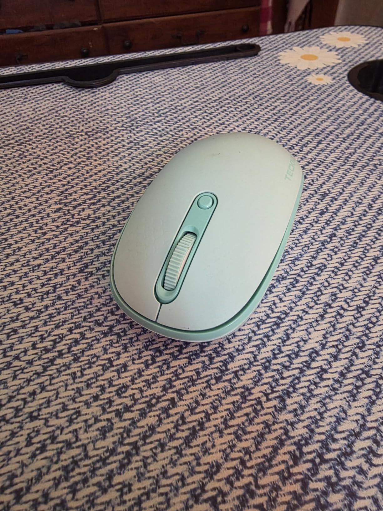 TECKNET Compact Ambidextrous Wireless Mouse for Laptop Mint Green customer photo 1