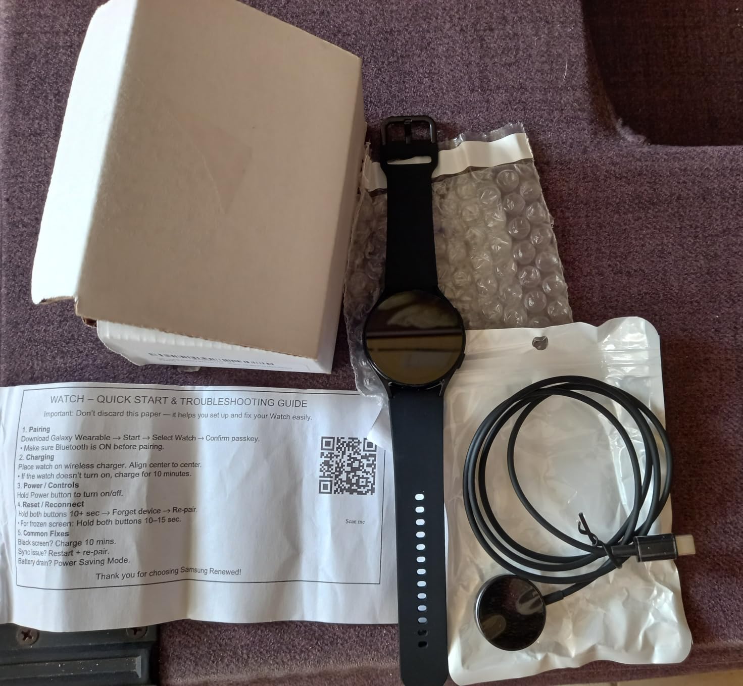 Samsung Galaxy Watch 5 (44mm, WiFi + 4G LTE) Smartwatch customer photo 2
