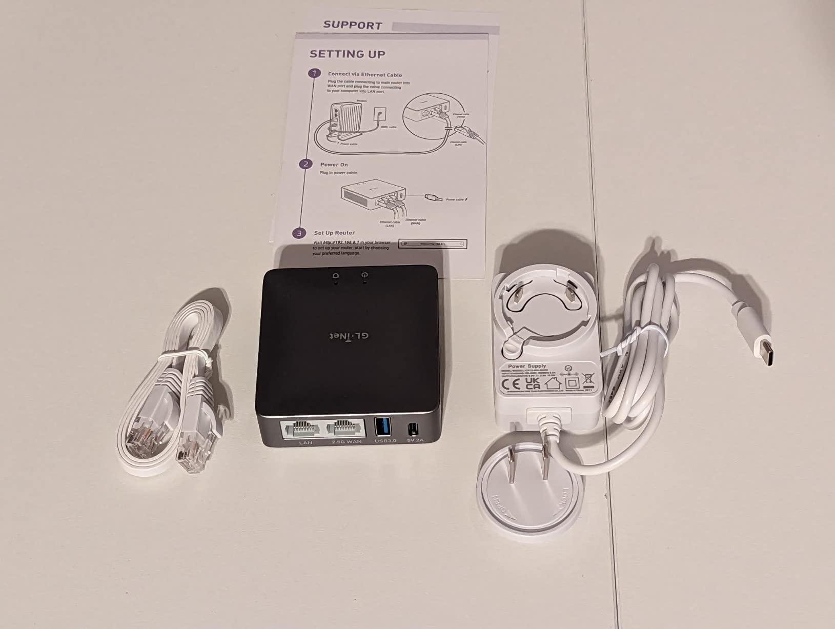 GL.iNet GL-MT2500A Brume 2 Wired VPN Security Gateway 2.5G WAN | Run a VPN server and a VPN client on the same device at the same time, great for site-to-site and remote work customer photo 2