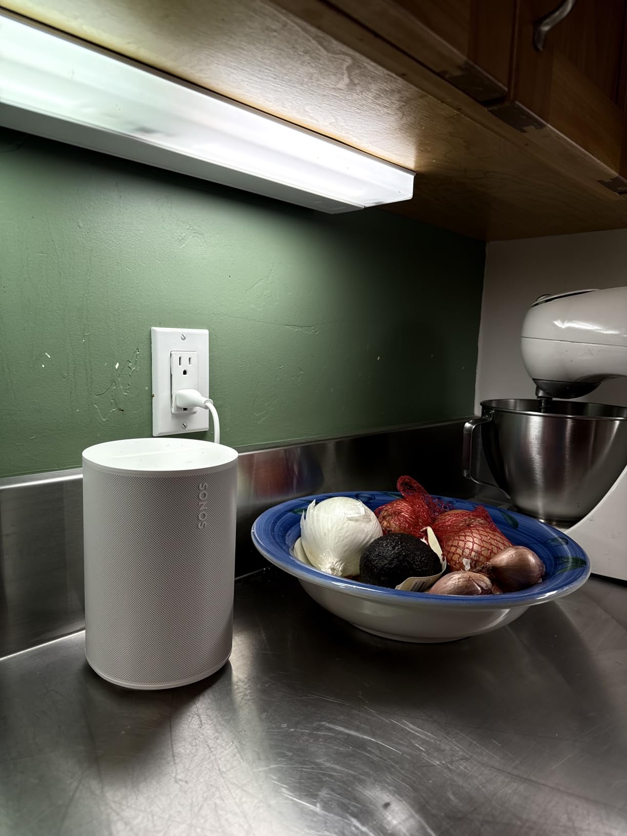 Sonos Era 100 - White - Wireless, Alexa Enabled Smart Speaker | WiFi | Bluetooth | Pair for Stereo or Surround | 47% faster processor | Next-gen dual-tweeter acoustic architecture customer photo 1