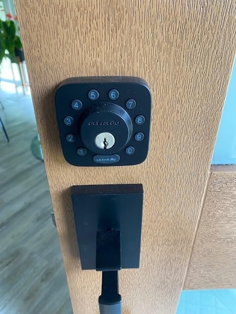 ULTRALOQ U-Bolt WiFi Smart Lock with Door Sensor, App Remote Access | Built in Wi-Fi Deadbolt Smart Locks for Front Door with App, Auto-Lock, Auto Unlock, Works with Alexa, Google, ANSI Grade 1 customer photo 1