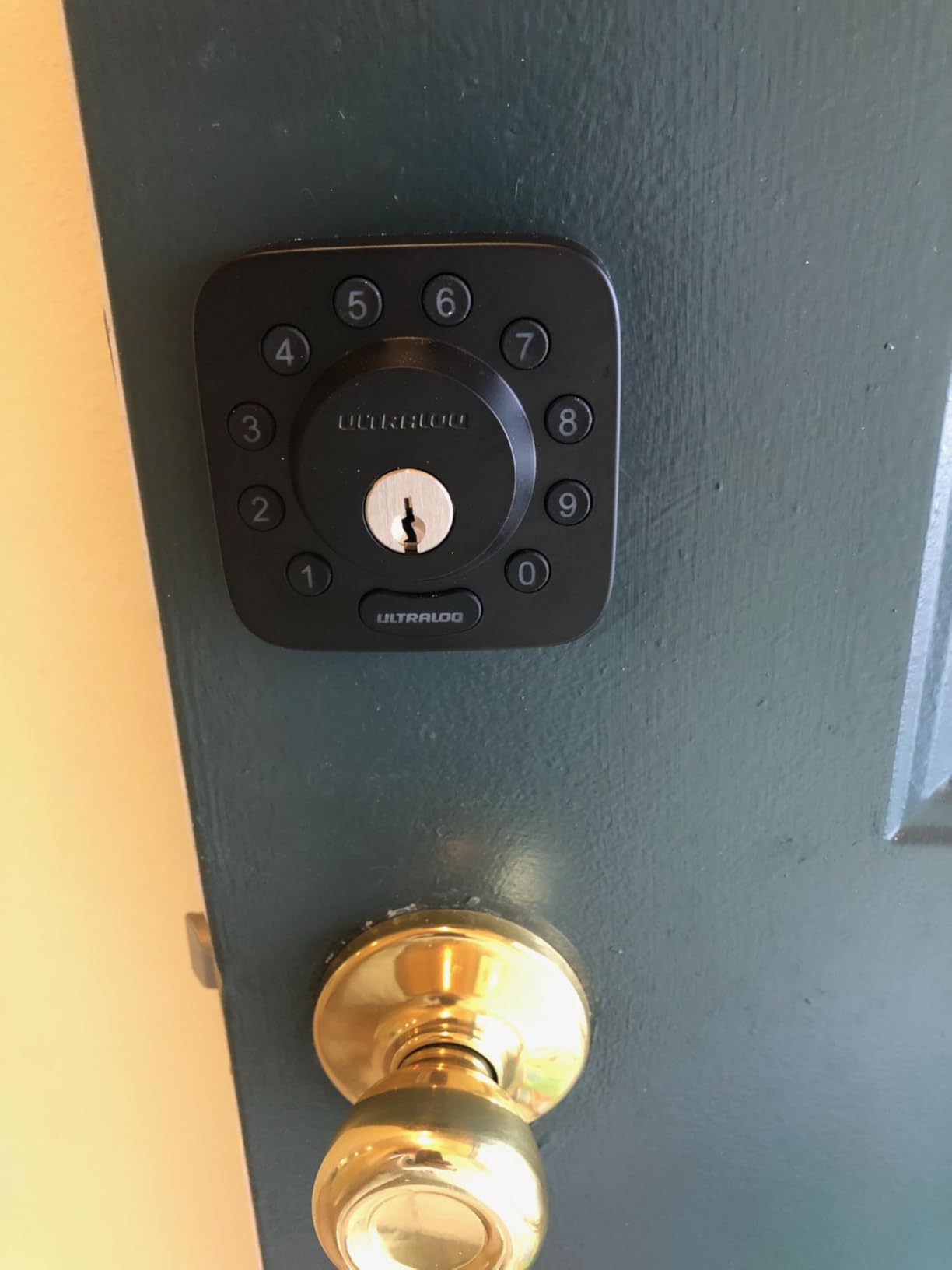 ULTRALOQ U-Bolt WiFi Smart Lock with Door Sensor, App Remote Access | Built in Wi-Fi Deadbolt Smart Locks for Front Door with App, Auto-Lock, Auto Unlock, Works with Alexa, Google, ANSI Grade 1 customer photo 2
