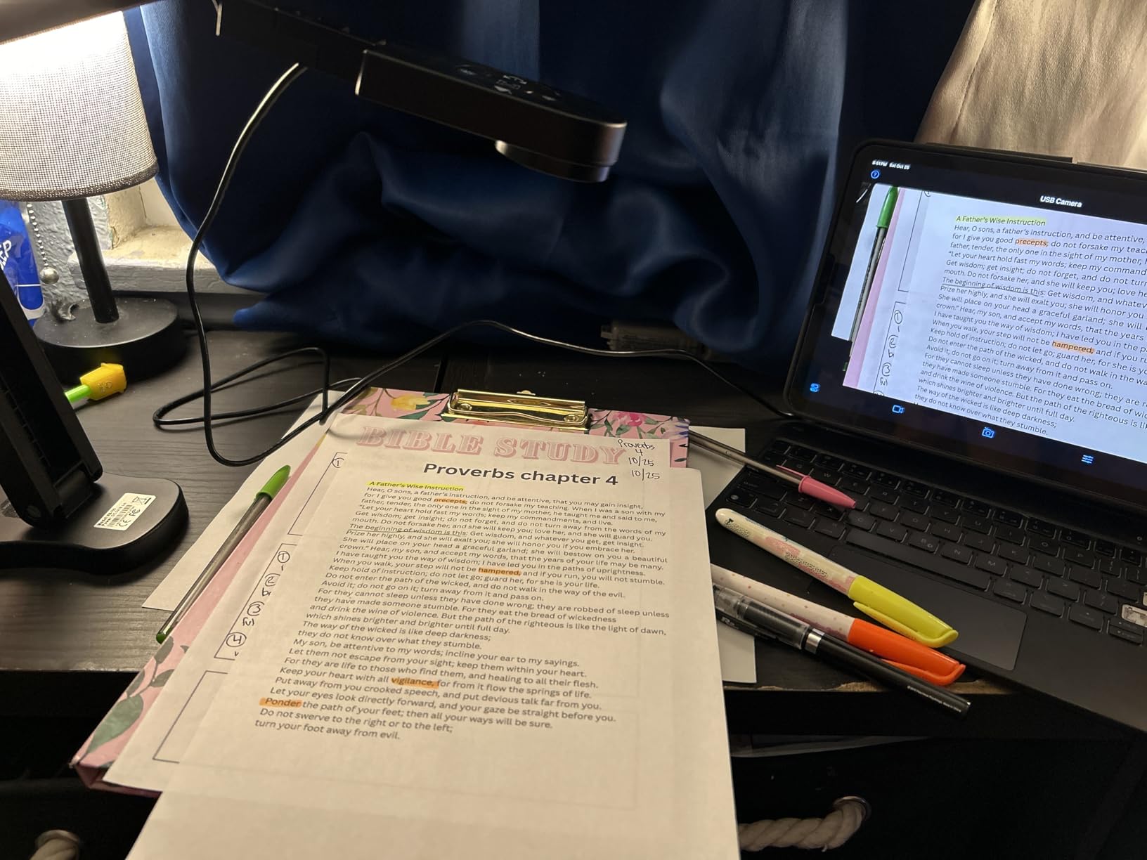 8MP USB Document Camera for Teachers and Classroom for A3 A4 Size with Dual Mic, 3-Level LED Light, Up and Down, Left and Right Image Inversion, for Distance Teaching & Learning customer photo 1