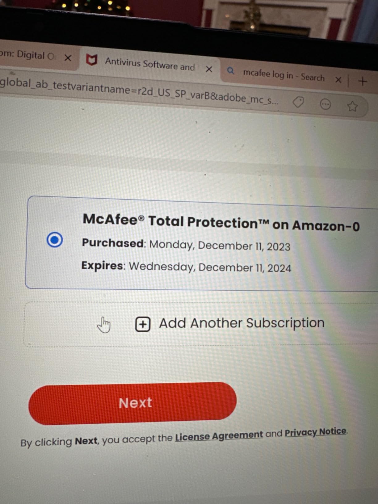 McAfee Total Protection 2026 Antivirus Software for 3 Devices | Auto-Renews customer photo 2