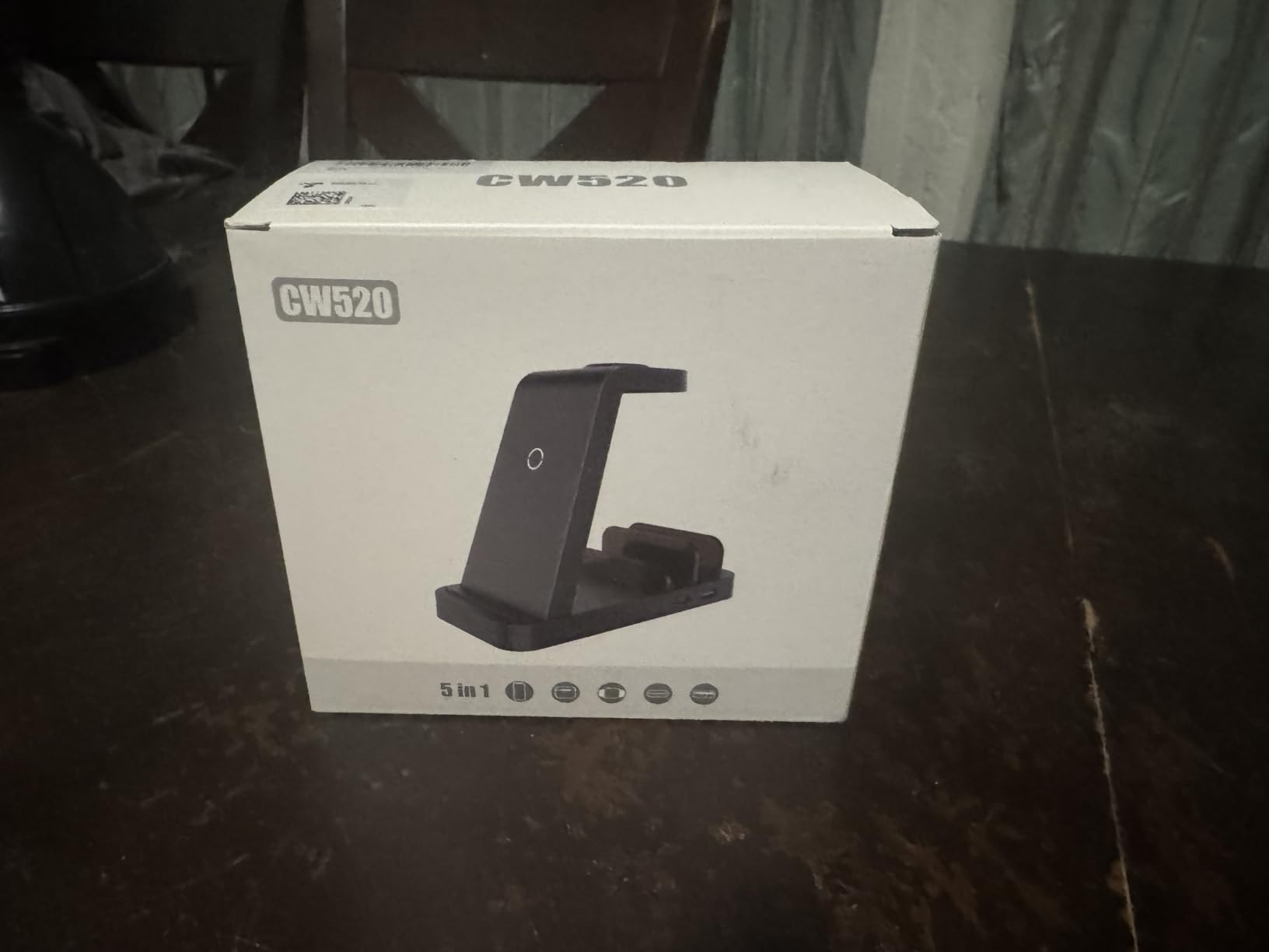 Wireless Charger for iPhone - 5 in 1 Charging Station for Multiple Devices Apple: Fast Wireless Charging Stand Dock for iPhone 17 16e 16 15 14 13 12 Pro Max Apple Watch Airpods customer photo 1