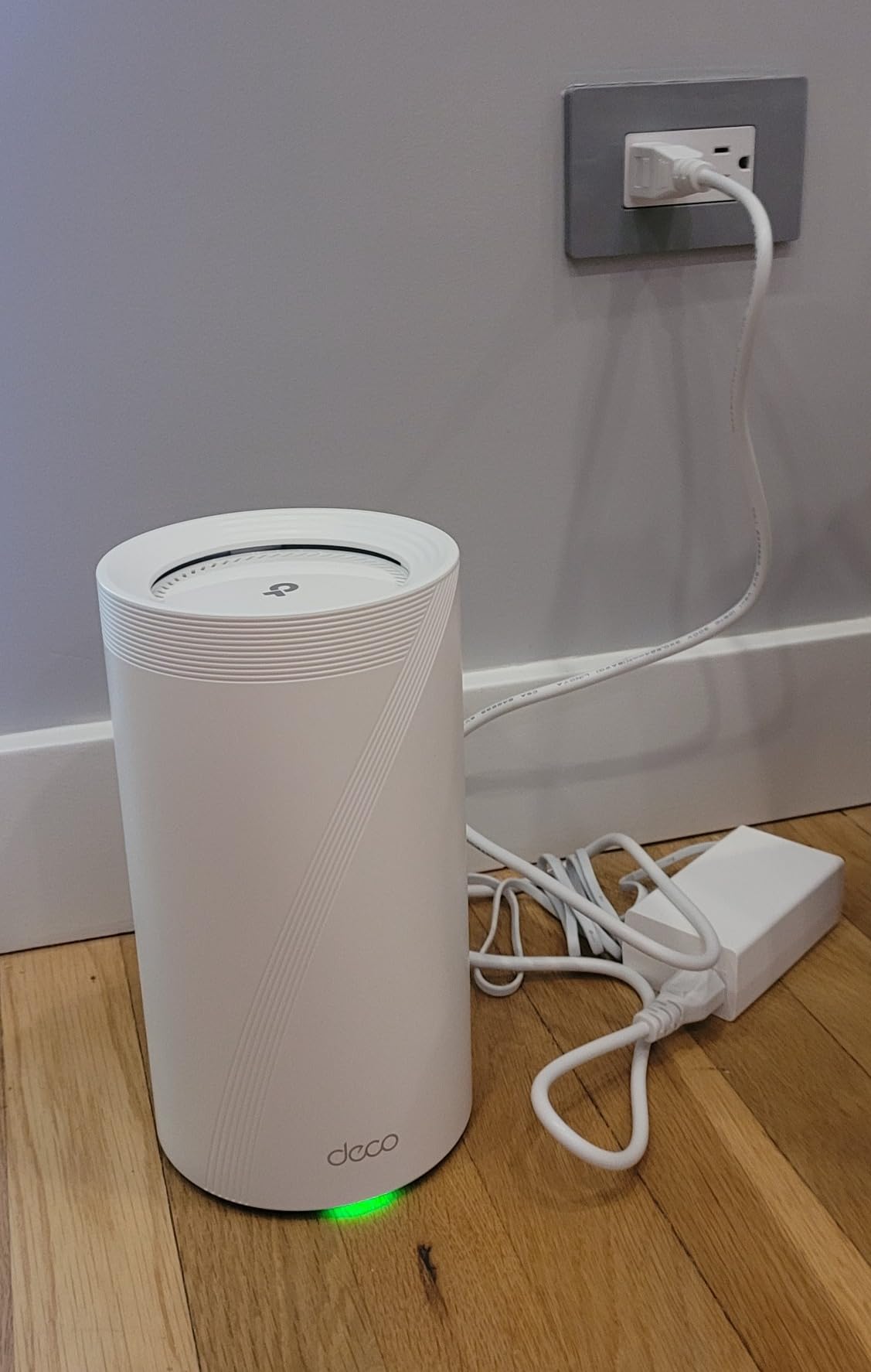 TP-Link Deco 7 Elite BE85 Tri-Band WiFi 7 BE22000 Whole Home Mesh System - 12-Stream 22 Gbps, 2X 10G + 2X 2.5G Ports, Wired Backhaul, 8X High-Gain Antennas, VPN, AI-Roaming, HomeShield (2-Pack) customer photo 2
