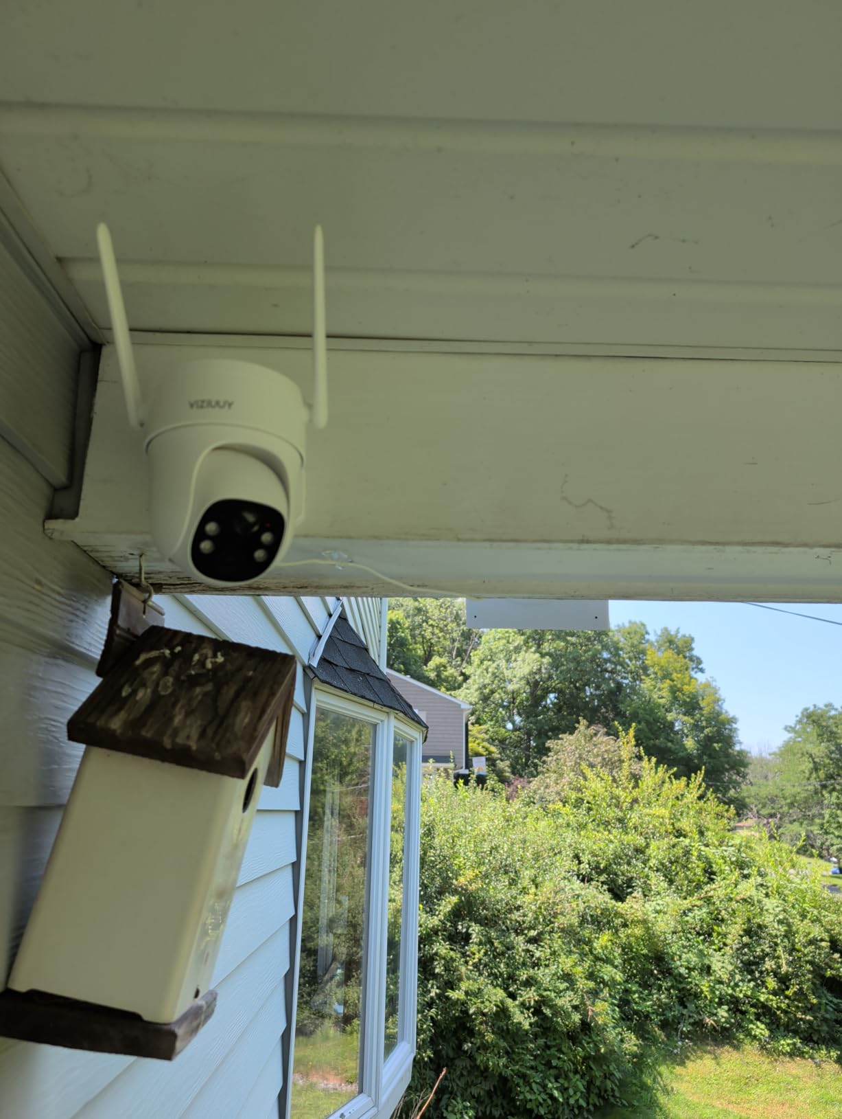 VIZIUUY 3MP Solar Security Cameras Wireless Outdoor, WiFi 6,360°PTZ Camera customer photo 1