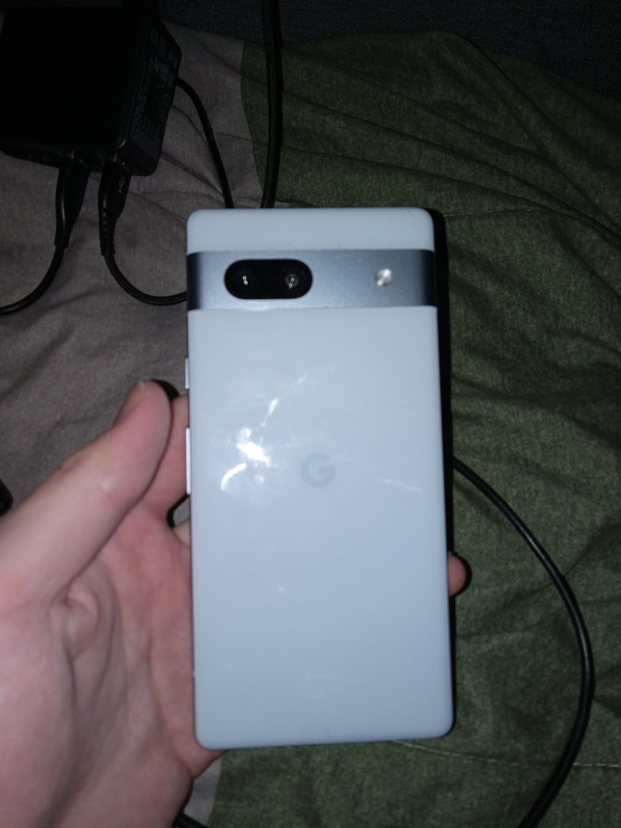Google Pixel 7a 5G, 128GB, Charcoal - Unlocked (Renewed) customer photo 1