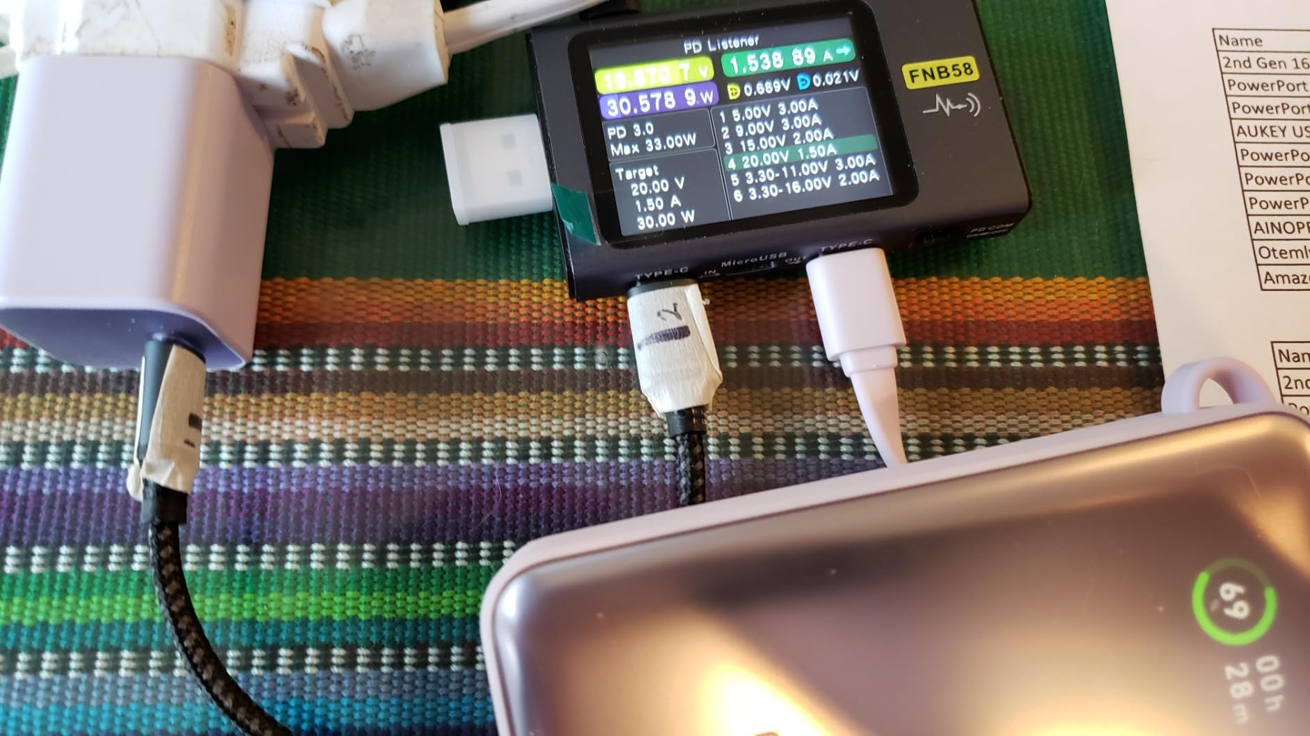 Anker Nano Power Bank,10,000mAh 30W Portable Charger,Built-in USB-C Cable customer photo 2