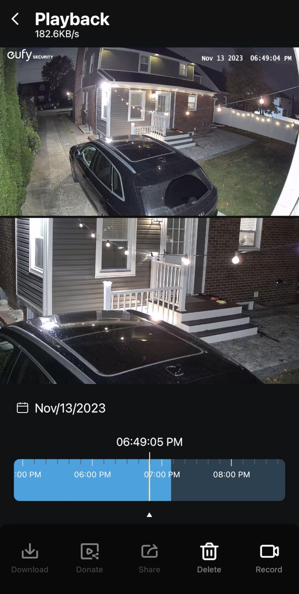 eufy Security Floodlight Camera E340, Dual-Lens, 360° Coverage, 8X Zoom customer photo 2