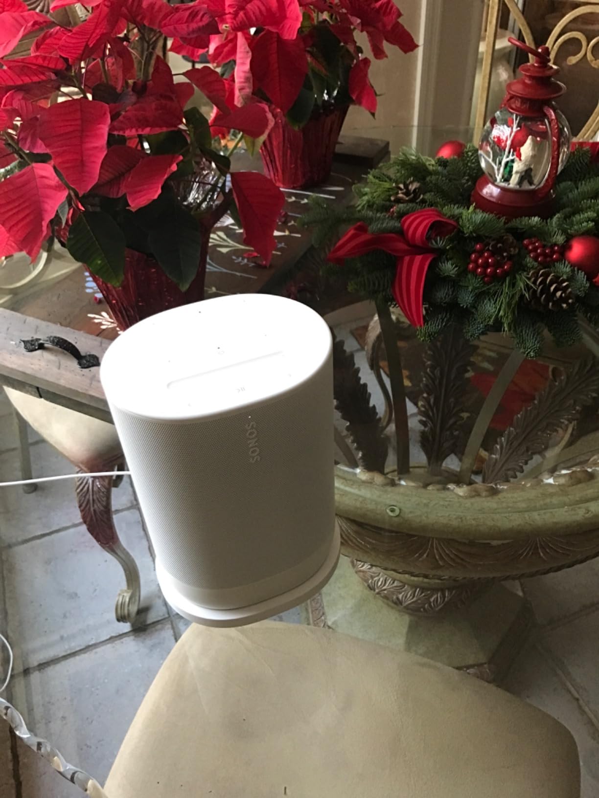 Sonos Move 2 - White - Wireless Portable Bluetooth Speaker | 24-Hr Battery | IP56 Water & Dust Resistant | USB-C Charges Your Phone | WiFi | Trueplay | Deep, Dynamic Bass customer photo 2
