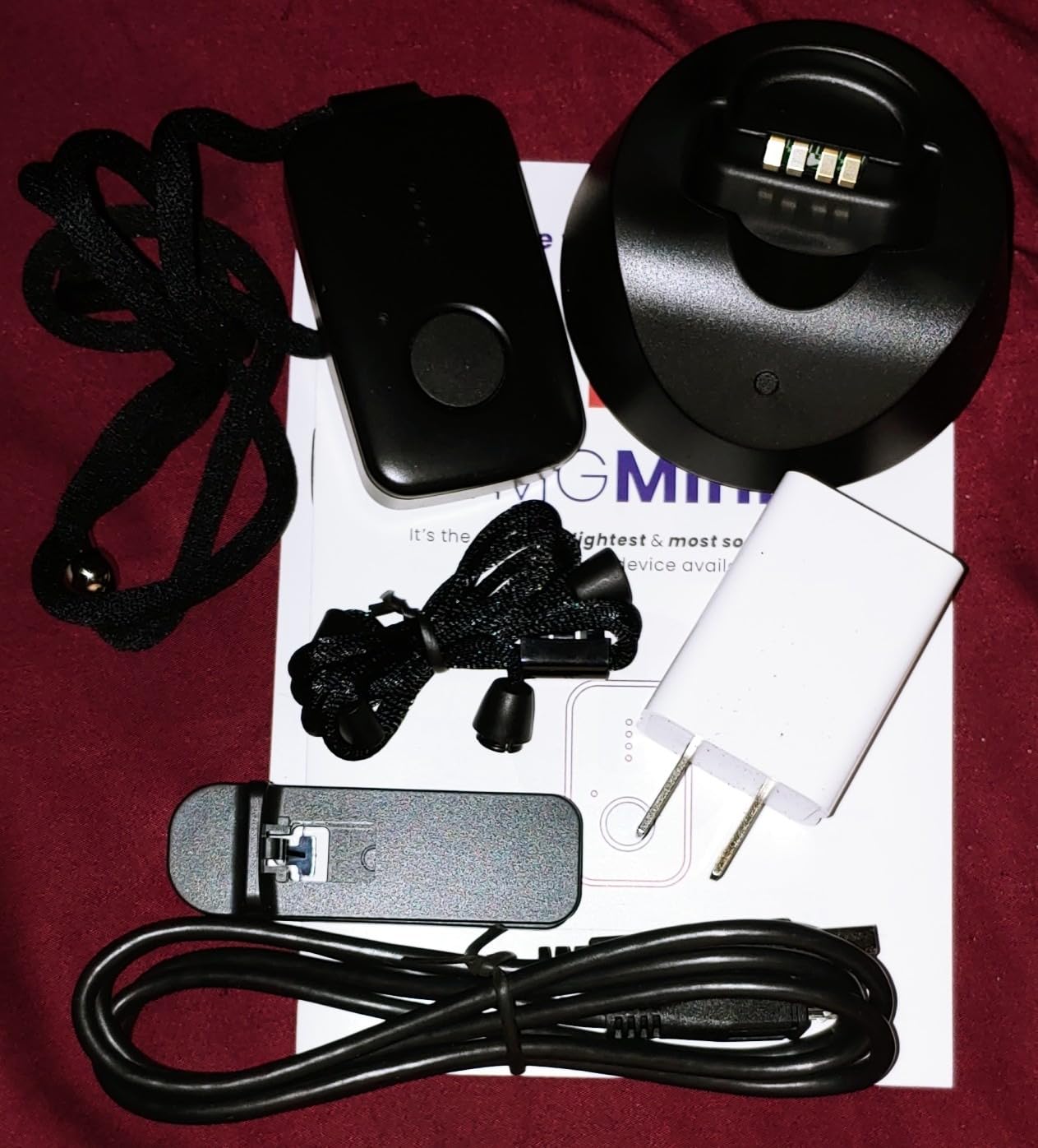 Medical Guardian MGMini Medical Alert Device for Seniors | Subscription Required | SOS Button, Emergency Location Assistance, 24/7 Monitoring | Black customer photo 2