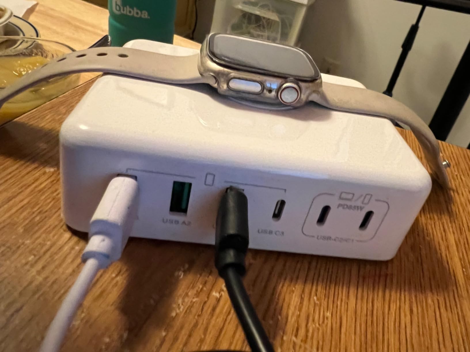 USB C Charging Station Block, 170W Max Travel Charger for Multiple Devices, USB C Charger Hub for iPhone 17/16/15/14/13 Series, Apple Watch Ultra SE 10-2, AirPods, MacBook Pro Air, iPad customer photo 2