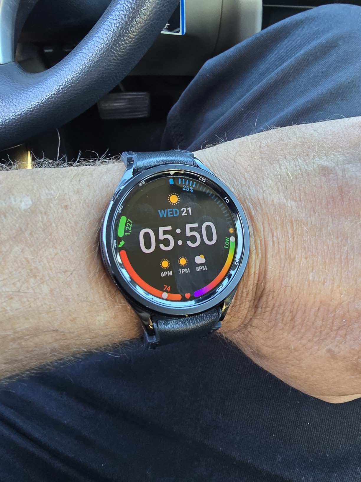 SAMSUNG Galaxy Watch 6 Classic (47mm, WiFi + 4G LTE) Smartwatch customer photo 1