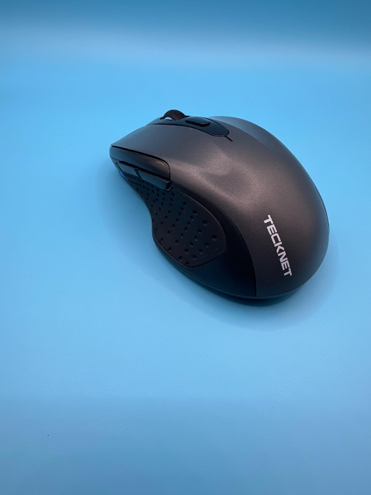 TECKNET Wireless Mouse, BT 5.0/2.4G, Silent 4800 DPI 6 Buttons, Grey customer photo 1