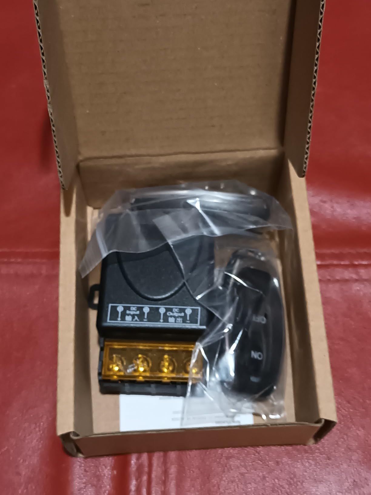 12V Remote Switch Wireless, Malictele DC12V/24V/48V/72V 30A Relay RF Control Switch with 328ft Long Range for Anti-Theft Alarms Security Systems luminaire Roller Lind Door Motor customer photo 1