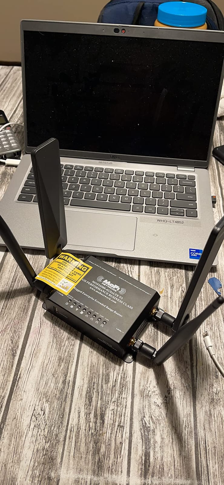 MOFINETWORK MOFI6500-5GXeLTE-RM520-HP 4G LTE 5G Dual SIM Cellular Router | Amplified Wi-Fi6 | Auto Failover, Business-Class Performance | Compatible with Verizon, AT&T, T-Mobile, and More | VPN Router customer photo 2