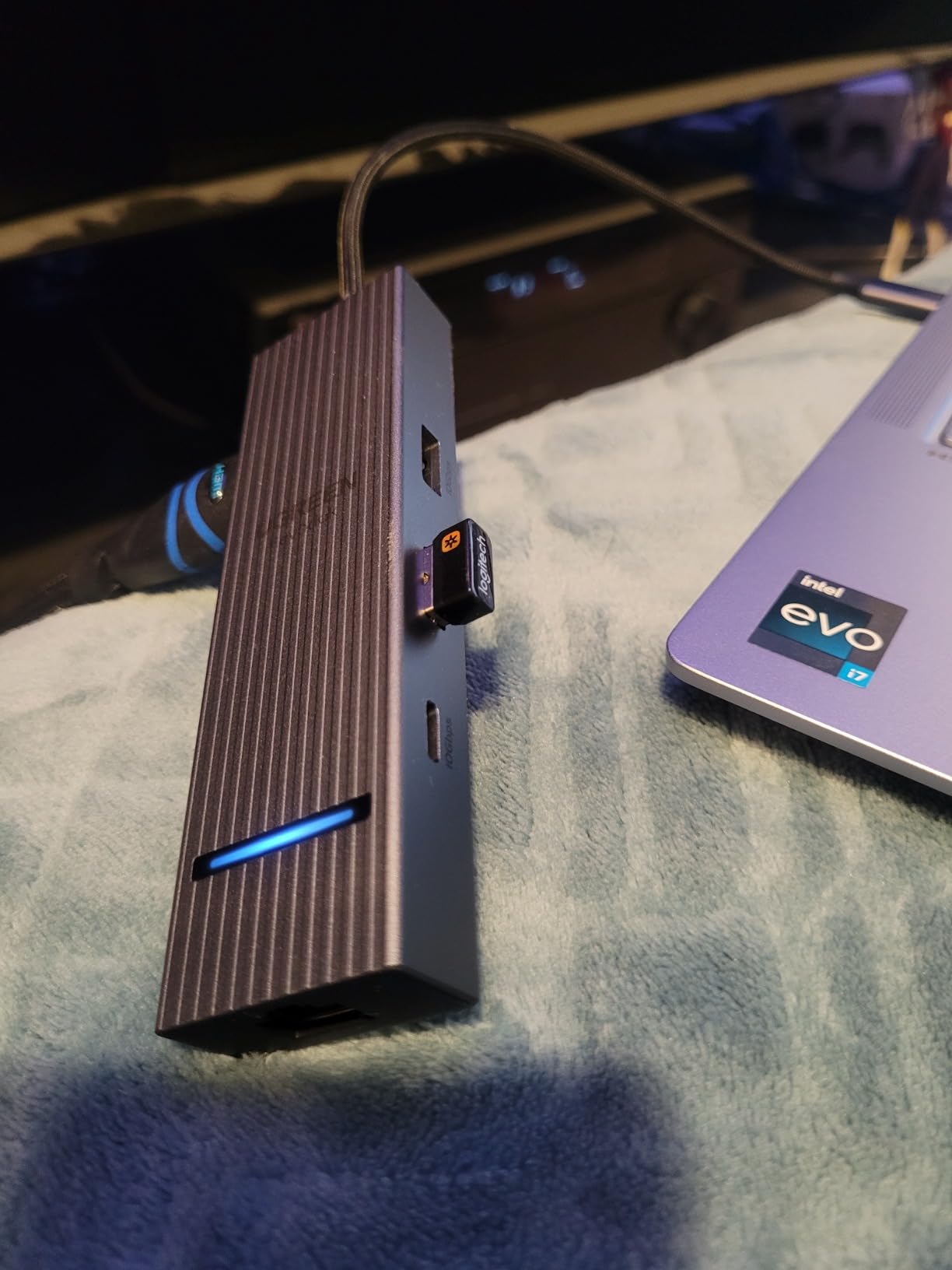 UGREEN Revodok Pro 6 in 1 USB C Hub Gigabit Ethernet Adapter 4K 60Hz HDMI | 100W PD Charging, 10Gbps USB A&C 3.2 Data Ports Compatible with MacBook Neo/Pro/Air, iPad, Steam Deck customer photo 1