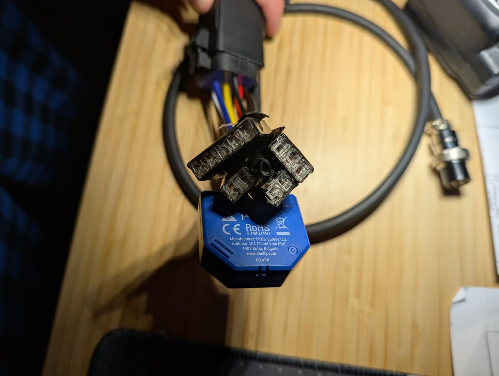 Shelly 1 Gen3 Relay Switch, WiFi Matter, Dry Contacts, No hub Required customer photo 2
