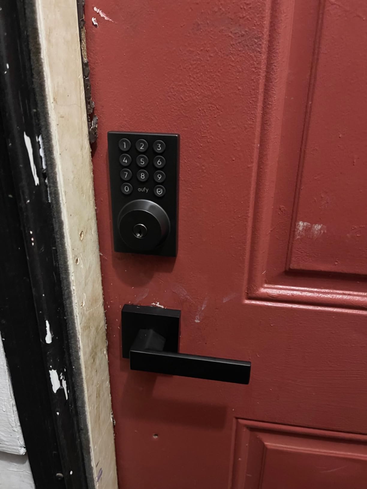 eufy Security Smart Lock C30 with Door Lever, Keyless Entry Door Lock customer photo 2
