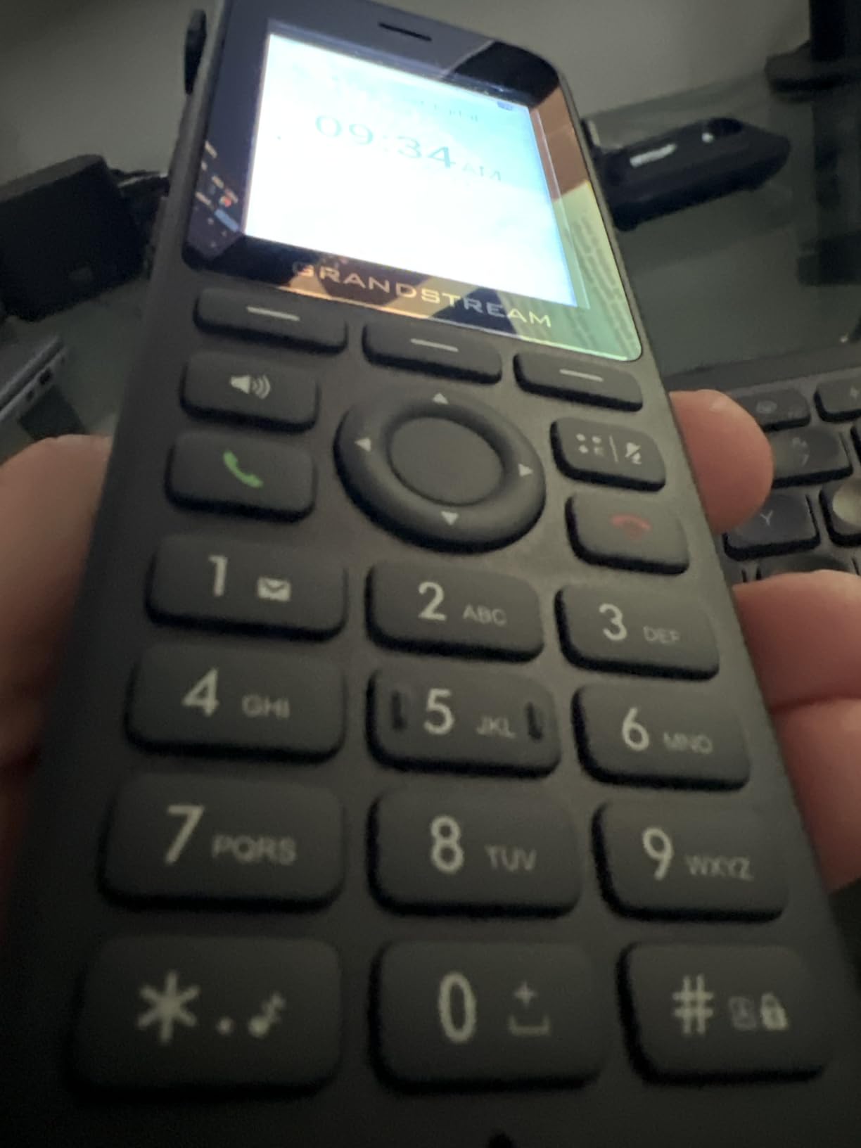 Grandstream Cordless WiFi IP Phone WP826 SIP Phone customer photo 2