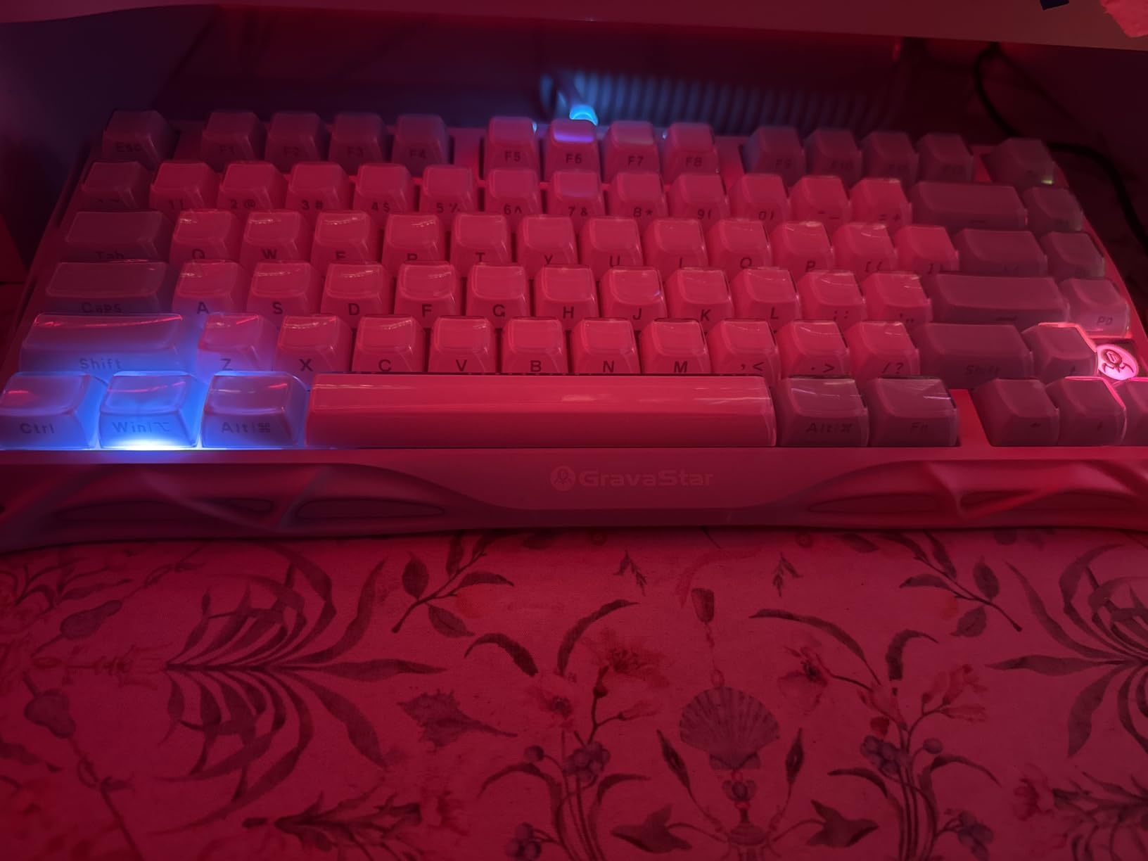 GravaStar Mercury K1 Lite 75% Wireless Mechanical Gaming Keyboard RGB, Gasket Mount, Hot Swappable Linear Switches, Creamy Sound Keyboard, 2.4GHz/USB-C/Bluetooth 5.0 customer photo 1
