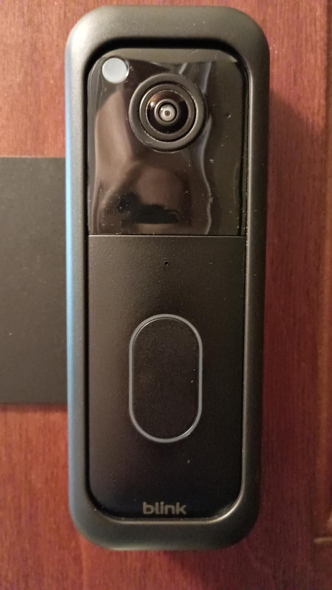 Blink Video Doorbell – Head-to-toe HD view, two-year battery life, and simple setup. Required Sync Module not included – Add-On (Black) customer photo 1