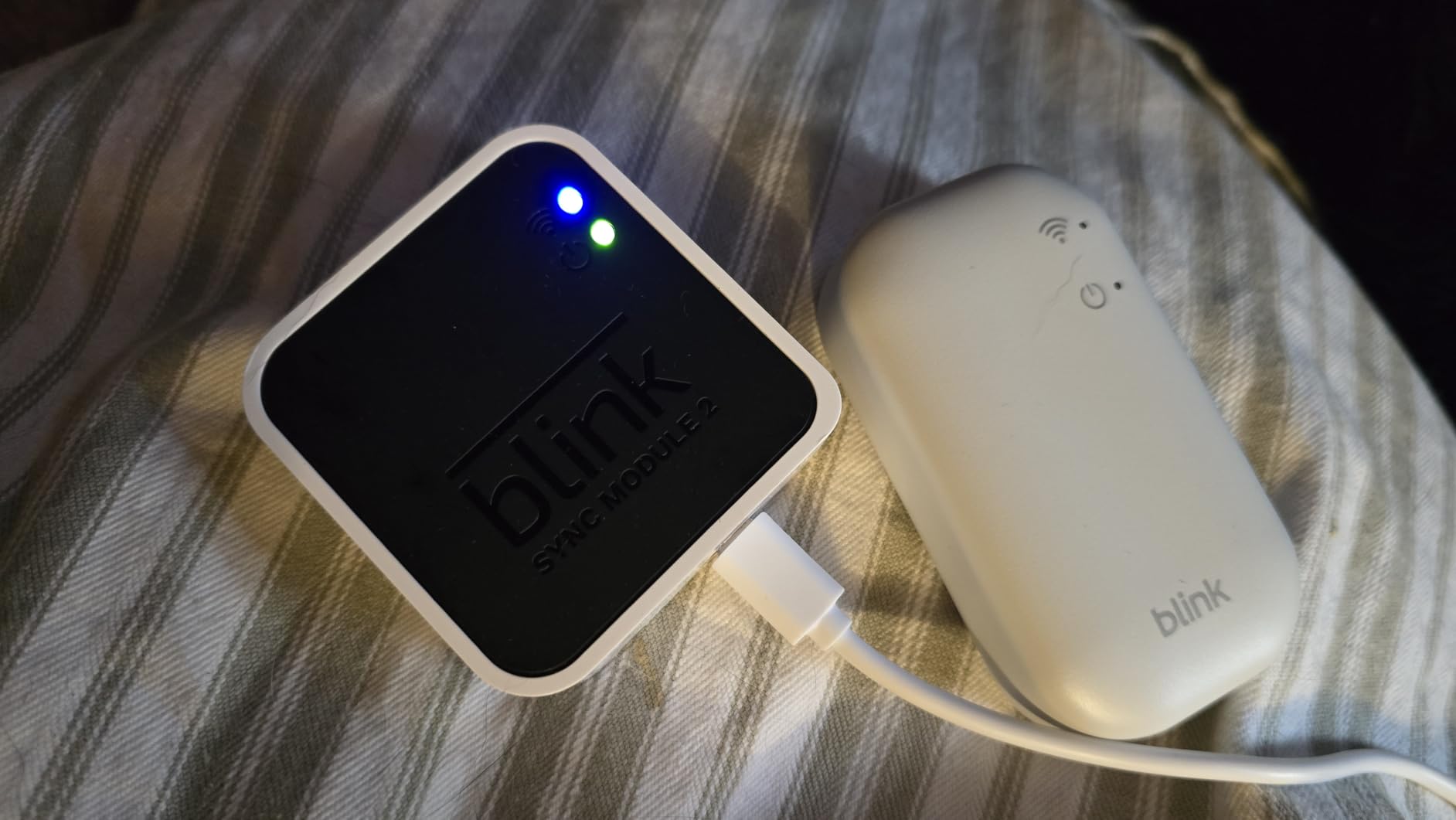 Blink Outdoor 4 - Wireless smart security camera, two-year battery life, 1080p HD day and infrared night live view, two-way talk. Sync Module Core included - 2 camera system customer photo 1