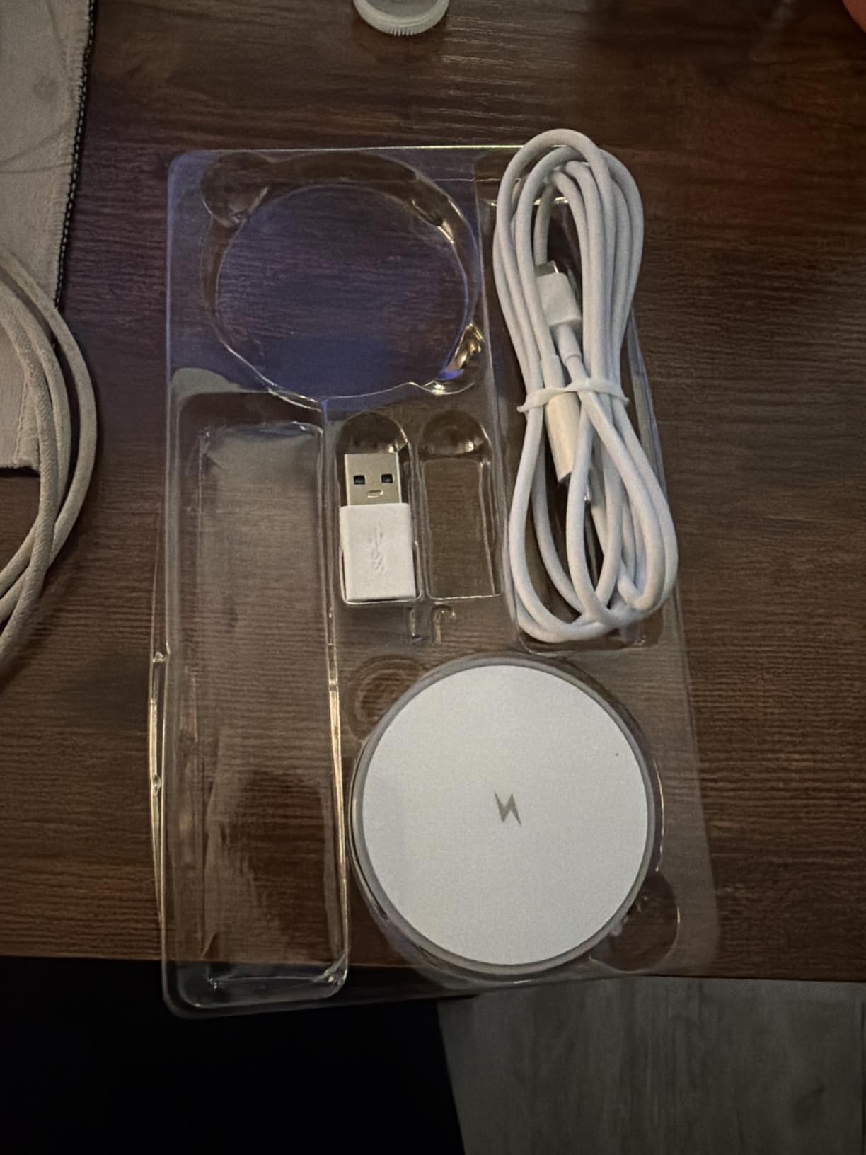 MagSafe Charger 2 Pack Magnetic Wireless Charger Fast Charging Pad customer photo 1