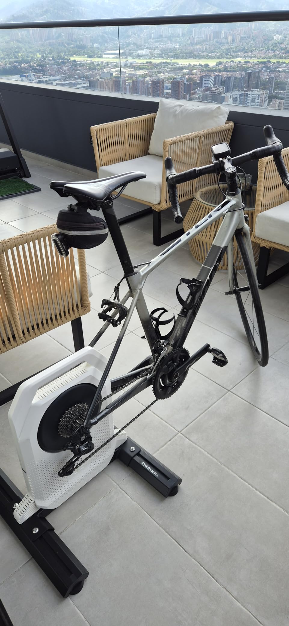 ThinkRider XXPRO Smart Bike Trainer, 2500W, 25% Gradient, Direct Drive, Zwift Compatible customer photo 1