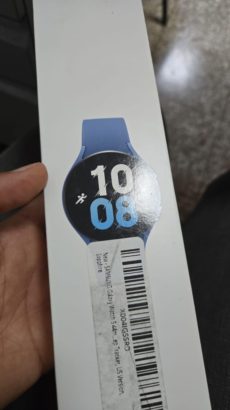 SAMSUNG Galaxy Watch 5 44mm LTE Smartwatch, Sapphire Crystal Glass, Enhanced GPS, Body, Health, Fitness, Sleep Tracker, US Version, Sapphire customer photo 2