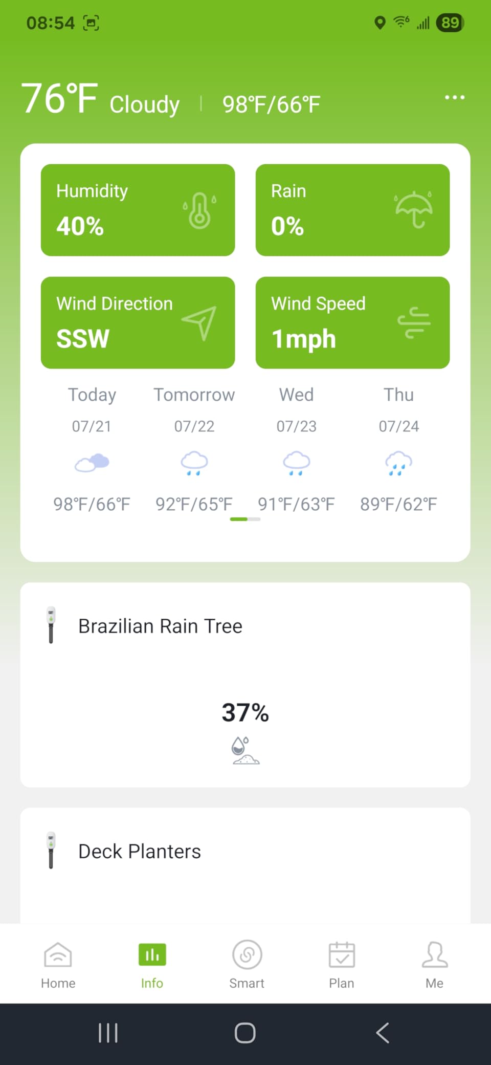 RAINPOINT Smart Digital Wireless Plant Moisture Meter Houseplants Indoor WiFi Hub Kit with Low/High Moisture Alert,Real-time Monitor Hygrometer Sensor Outdoor Gardening Push Notification&Email customer photo 2
