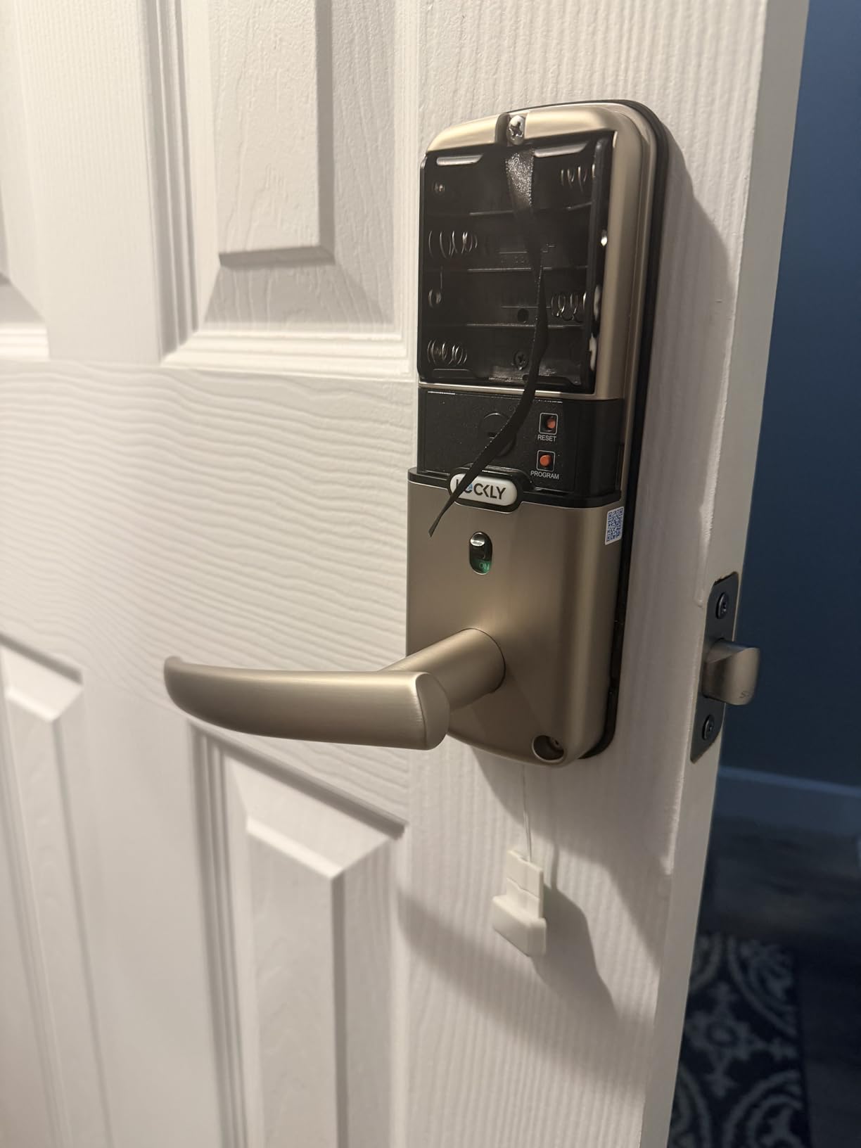 Lockly Secure Pro Wi-Fi Smart Lock with Handle | Keypad Keyless Entry Door Lock with Fingerprint, App Remote Control, Works with Alexa and Google, Auto Lock customer photo 2