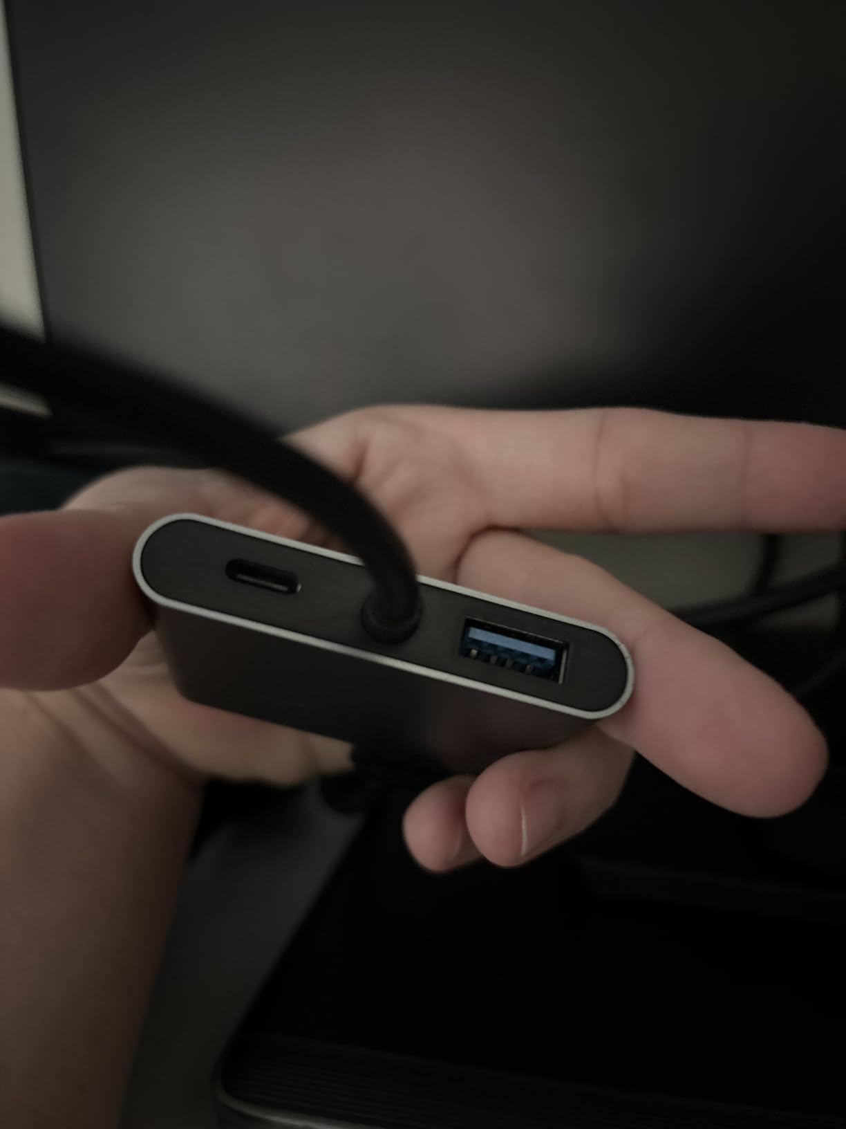 USB C Hub Multiport Adapter, 8 in 1 USBC Dongle with 4K HDMI, RJ45 Ethernet, 100W PD Charging, USB 3.0, SD/TF Card Reader, USB-C Docking Station for MacBook Pro/Air, Dell, HP and Other Type C Devices customer photo 2