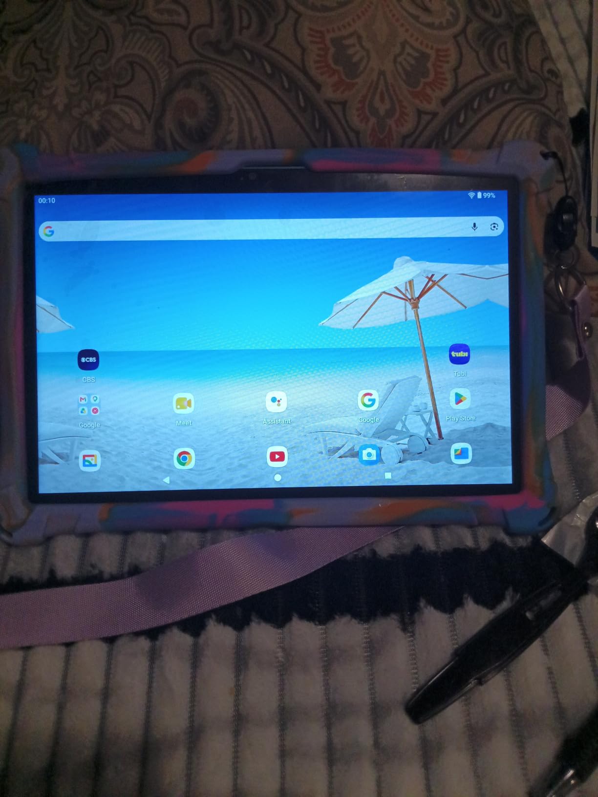 Android Tablet 10 Inch Tablet With Case Stylus Android 15 Tablets 8GB RAM 32GB ROM Support 1TB Expansion 6000mah Battery 10.1