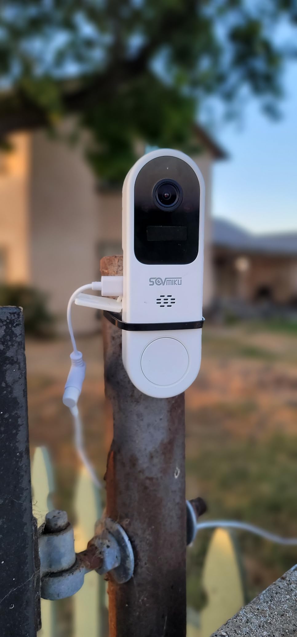 SOVMIKU Vicohome DB3 2K AI Video Doorbell with Chime, Home Security Battery Camera Wireless, Audible Alarm, Easy to Setup, Human Detection,Two Way Audio, 2.4GHz Wi-Fi, 180 Days Care Plan, No SD Slot customer photo 1