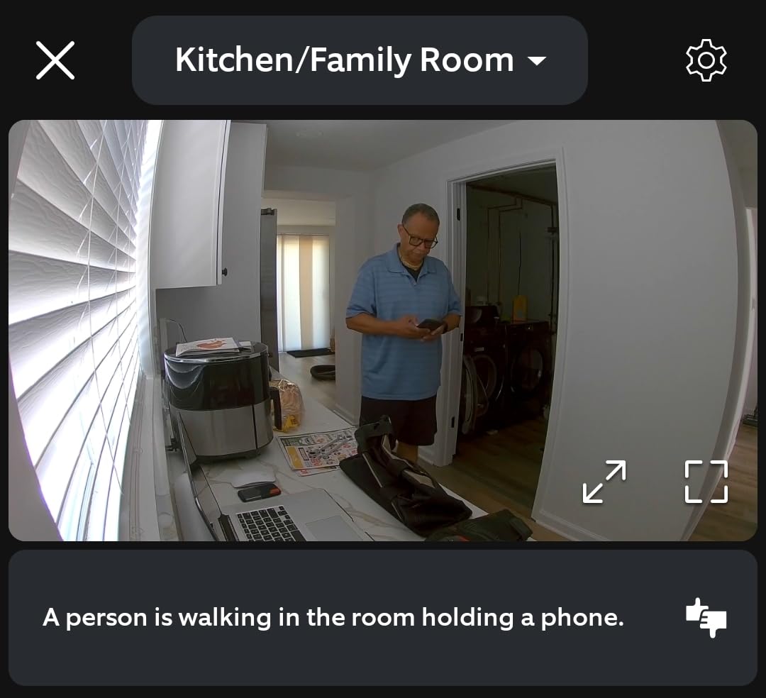 Ring Indoor Cam 2K (newest model) — Retinal 2K for crisp, true-to-life video quality, 6x Enhanced Zoom, Night Vision, Black customer photo 2