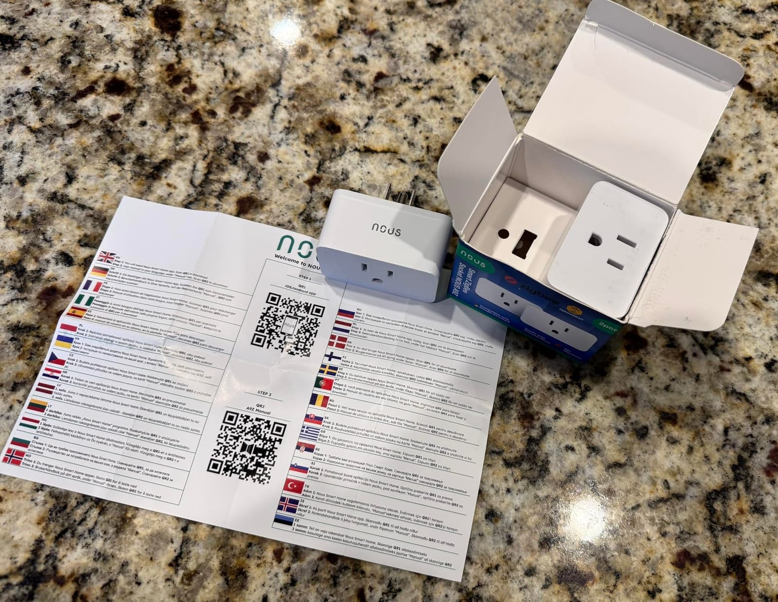 Zigbee Smart Plug, Energy Monitoring, Zigbee Hub Required, ETL Certified, Compatible with Alexa, Google Home, Home Assistant, SmartThings, Remote App Control, Smart Outlet, 2 Pack customer photo 1