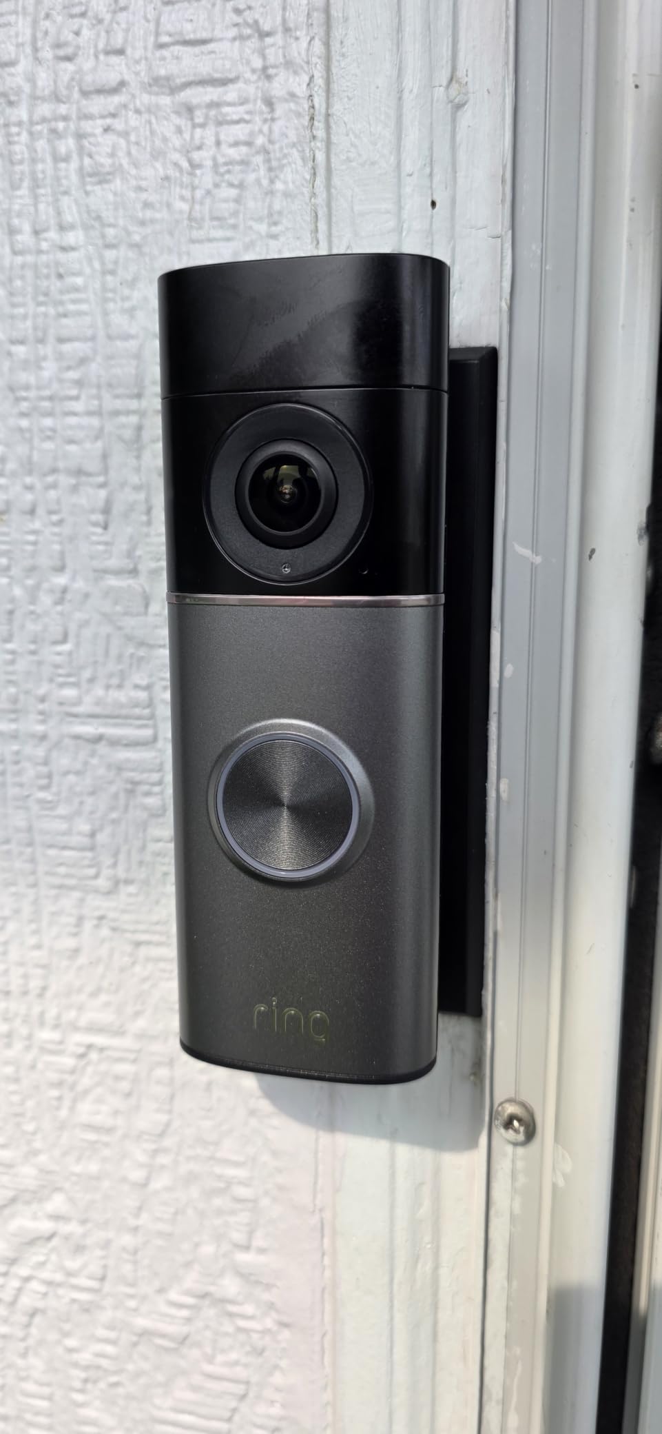 Ring Wired Doorbell 4K Pro (Newest Model), Retinal 4K with wide-angle video, 10x Enhanced Zoom, and Night Vision, Deep Silver customer photo 2