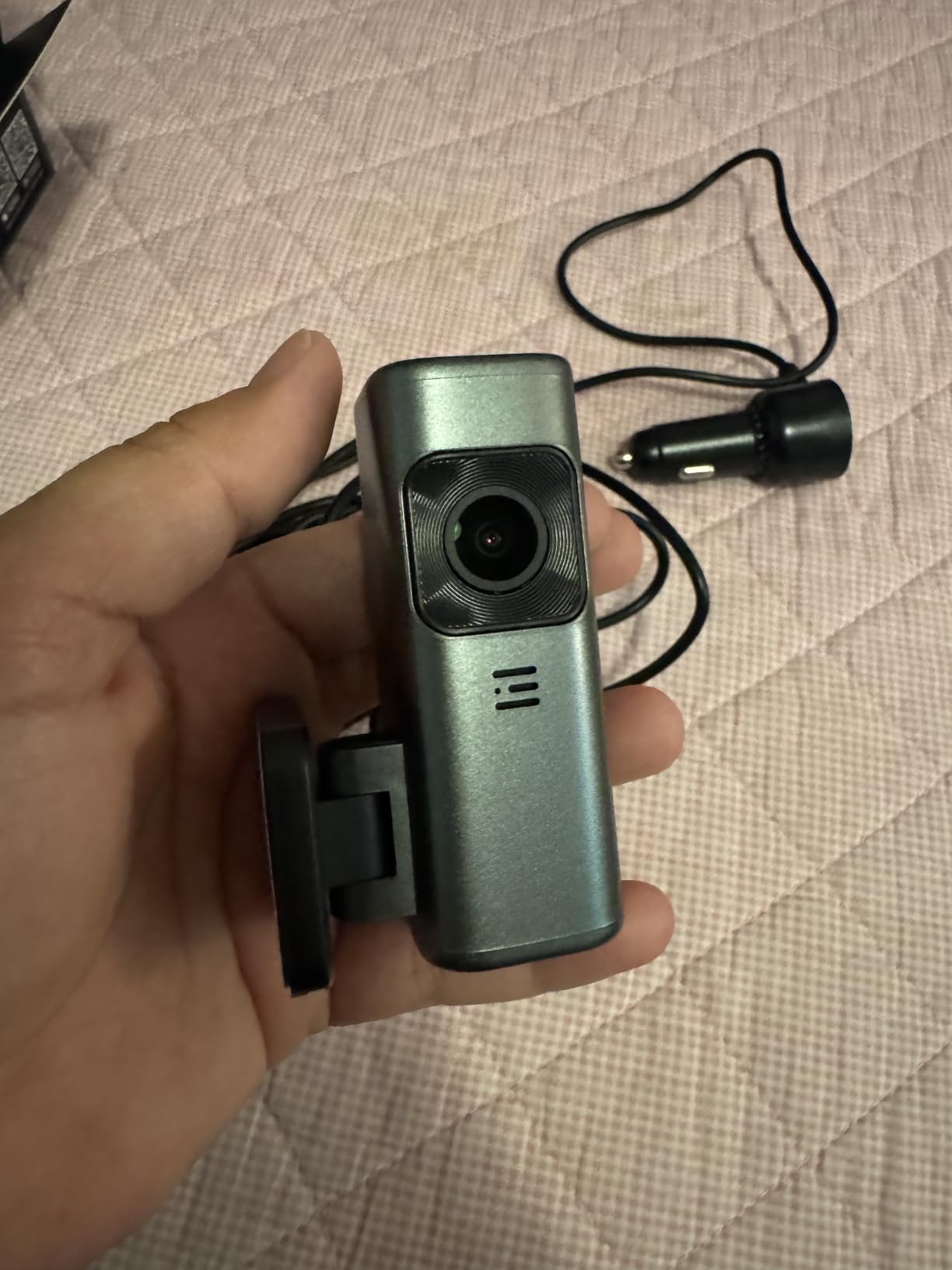 galphi 4K Dash Cam Front, 5GHz WiFi, 32GB Card Included, Mini Dashcam | Screen-Free, APP Control, 160° Wide Angle, G-Sensor, Loop Recording, 24H Parking Monitor, Night Vision, Easy Install customer photo 2